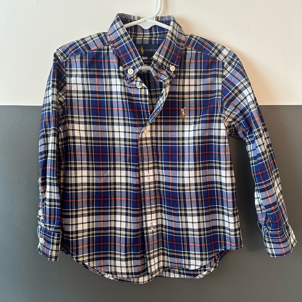 Button down polo shirt